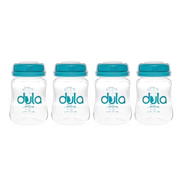 Wide-Neck Breast Milk Storage Bottles